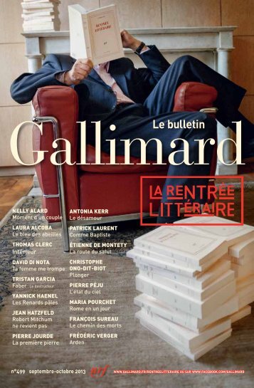 TÃ©lÃ©chargez le Bulletin Gallimard
