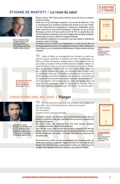 TÃ©lÃ©chargez le Bulletin Gallimard