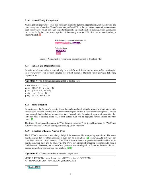 Lifecycle of a Jeopardy Question Answered by Watson DeepQA