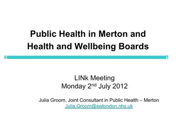 Public Health and HWB.pdf - Merton Connected