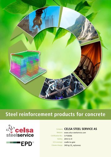 Steel reinforcement products for concrete - The International EPD ...