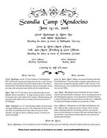 Scandia Camp Mendocino