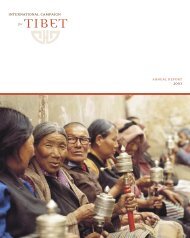 2003 ICT Annual Report - International Campaign for Tibet