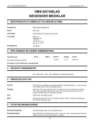 hms-datablad neodisher mediklar - Bergman-net