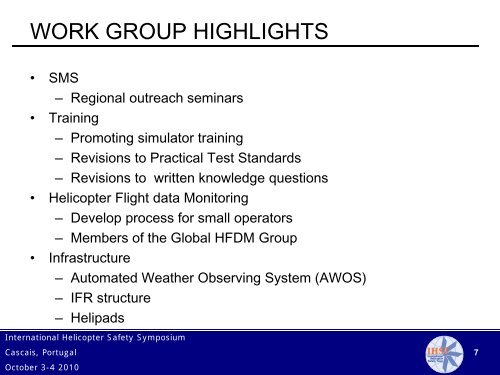 U.S. Joint Helicopter Safety Implementation Team (JHSIT) - IHST