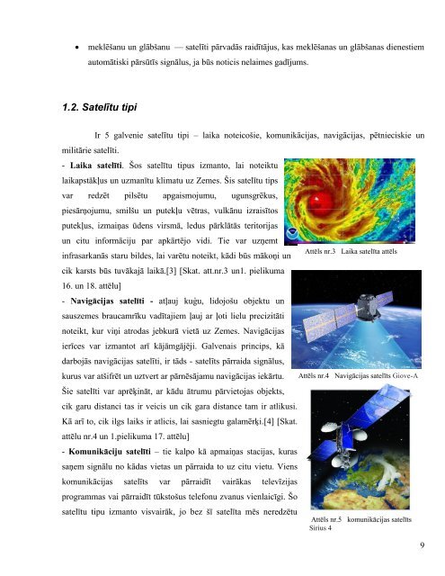 ZinÄtniski pÄtnieciskais darbs "Latvijas pieteikums satelÄ«tu ... - VATP