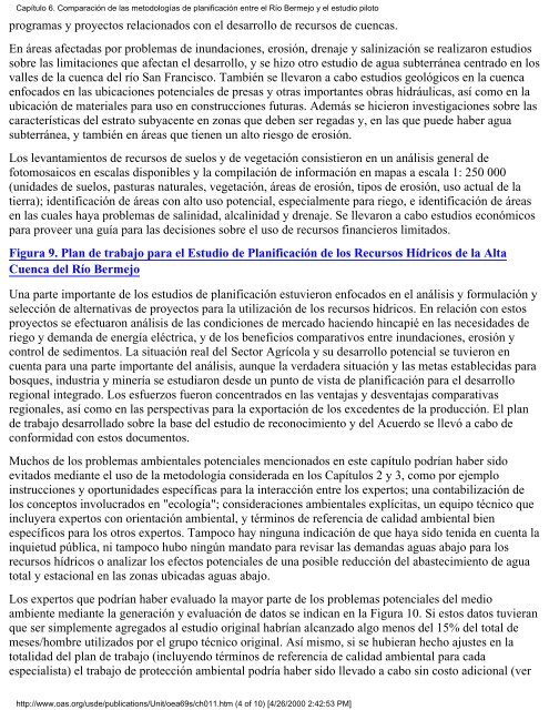 Calidad Ambiental y Desarrollo de Cuencas Hidrográficas: un ...