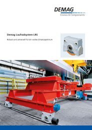 Demag Laufradsystem LRS – Robust und universell für ein weites ...