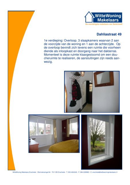 Dahliastraat 49 7531 DG Enschede - Witte Woning Makelaars