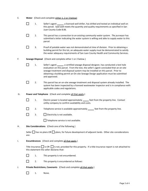 COMMUNity DEVELOPMENt & PLANNiNG ... - San Juan County