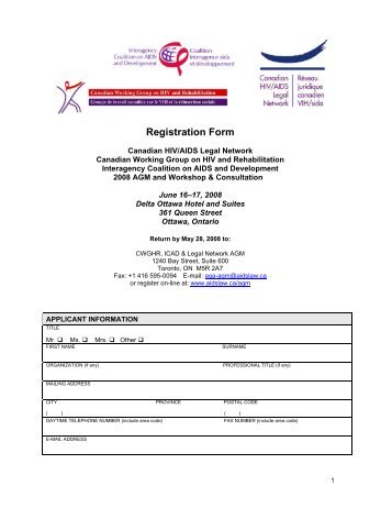 Registration Form