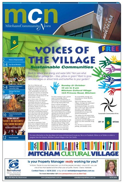 Sustainable Communities - City of Mitcham - SA.Gov.au