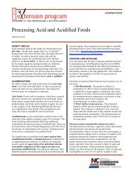 Processing Acid and Acidified Foods - Aggie Horticulture