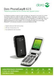 Doro PhoneEasyÂ® 615 - Ets Leroy