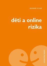 děti a online rizika