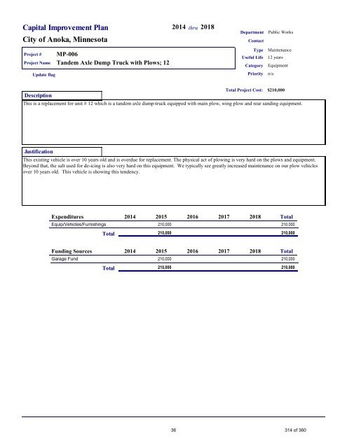 July 1, 2013 Regular Mtg - City of Anoka