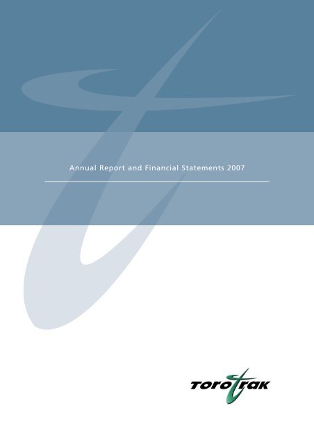 Annual report 2007 - Torotrak