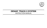 DENAR® TRACK II SYSTEM - Whip Mix