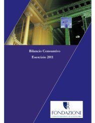 Page 1 Page 2 BILANCIO CONsUNTIvO RIFERITO ALL'ESERCIZIO ...