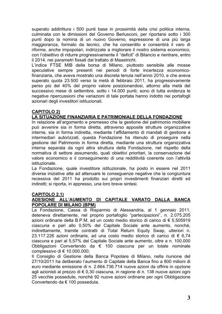 Page 1 Page 2 BILANCIO CONsUNTIvO RIFERITO ALL'ESERCIZIO ...