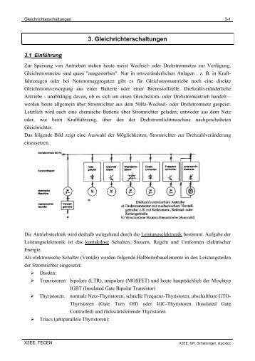 3. Gleichrichterschaltungen