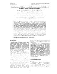 Ethanol extract of Mahkota Dewa (Phaleria macrocarpa (Scheff ...