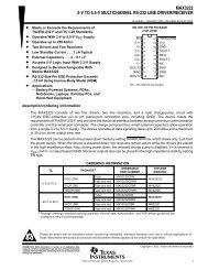 3-V to 5.5-V Multichannel RS-232 Line Driver/Receiver (Rev. C)