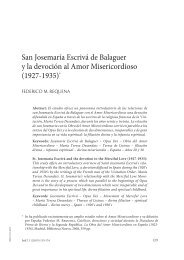 San Josemaría Escrivá de Balaguer y la devoción al Amor ... - ISJE