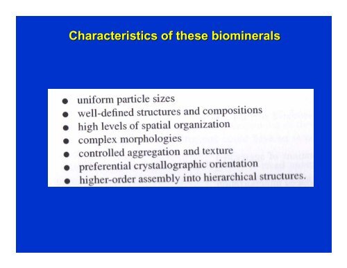 Lecture-4 (general principles of biomineralization)