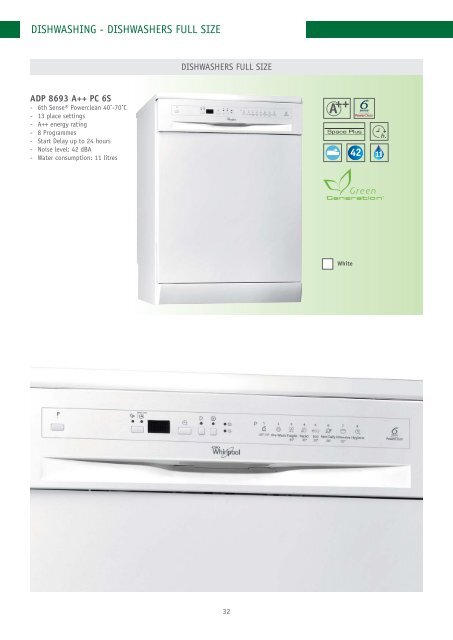 Download Whirlpool Freestanding Brochure