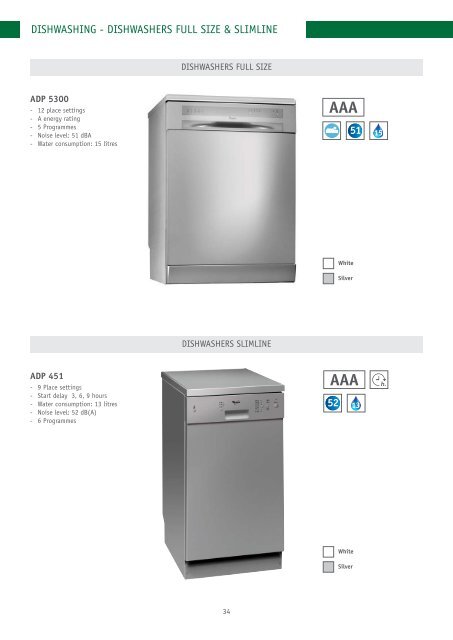 Download Whirlpool Freestanding Brochure