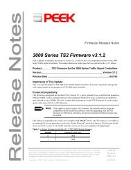 3000/E v3.1.2 TS2 Firmware Release Notes - Peek Traffic