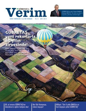 Verim_30-31_MartHaziran2012 - Gübre Fabrikaları T.A.Ş.