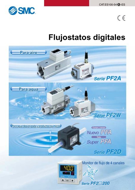 Flujostatos digitales - SMC ETech
