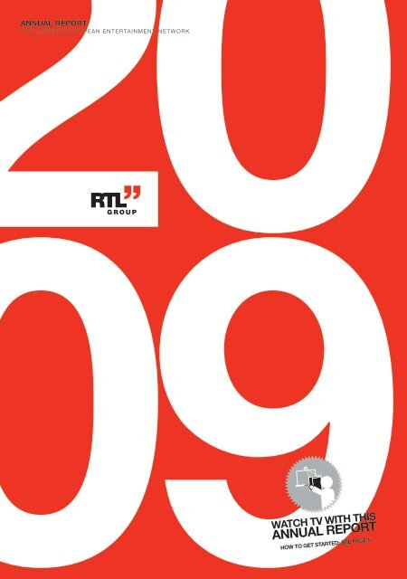 RTL Group Annual Report 2009 - paperJam