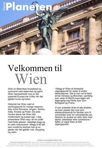 Reiseplanetens guide til Wien