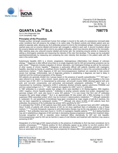 QUANTA Lite SLA 708775 - inova