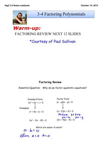 Alg2 3.4 Notes.notebook