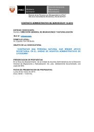 (17 Mar. 10) Proceso CAS 013-2010 DIGEMIN. - Ministerio del Interior