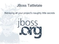 JBoss Tattletale