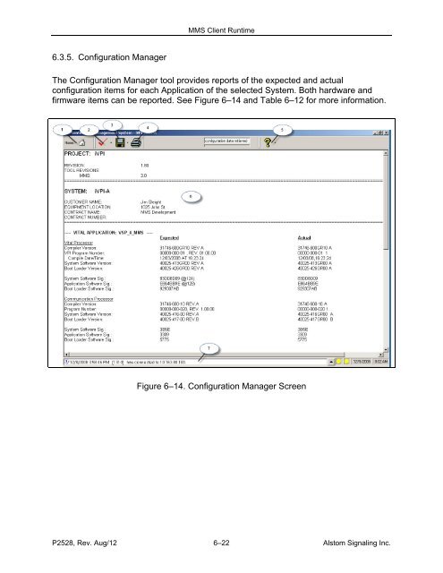 (MMS) Client/Server - ALSTOM Signaling Inc.