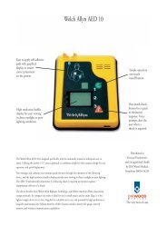 Welch Allyn AED 10 - DM Wood Medical