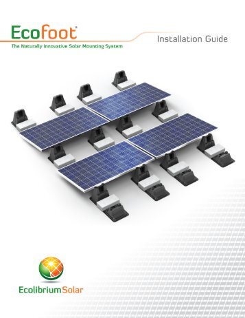 Ecofoot Install Guide PDF - Ecolibrium Solar