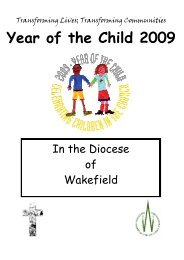 information - Diocese of Wakefield