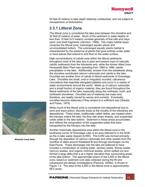 Habitat Plan 2 - Onondaga Lake Partnership