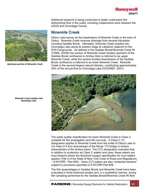 Habitat Plan 2 - Onondaga Lake Partnership