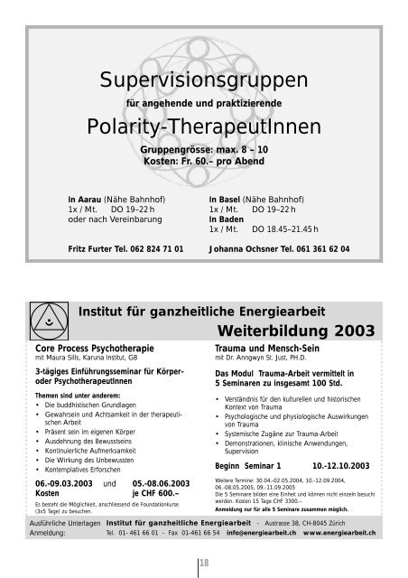 Polarity Verband Schweiz