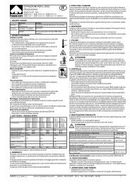 ISTRUZIONI PER L'USO (Traduzione) - Haacon.de