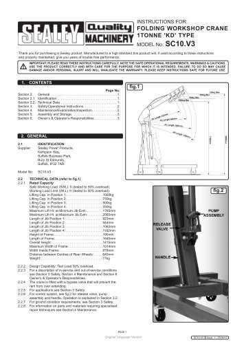 Instructions - Super Power Tools