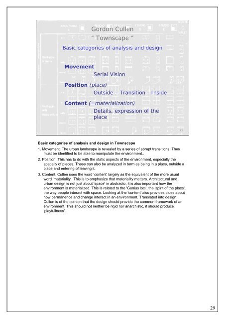 Picturesque studies Sequentional analysis - Technische Universiteit ...